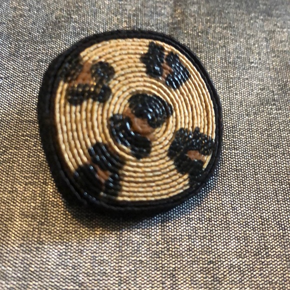 Leopard Print Earrings - Picture 3 of 4